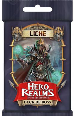 JEU HERO REALMS - DECK BOSS LICHE (SACHET/UNITÉ)